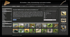 Desktop Screenshot of eu-insekten.de